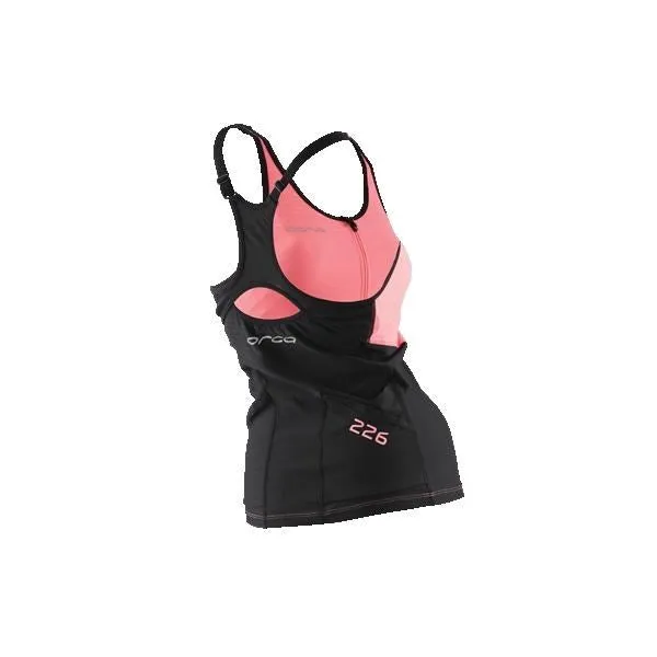 226 SUPPORT SINGLET WOMENS 2014 ORCA - BLACK/PINK