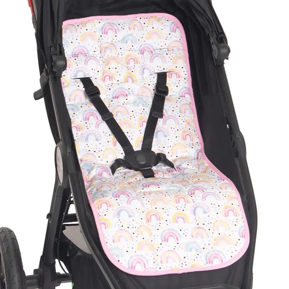 All4Ella Pram Liner Watercolour Rainbow