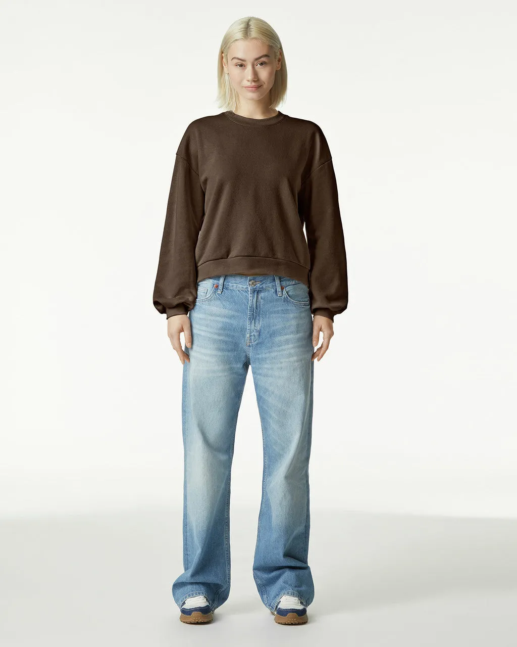 American Apparel Ladies Reflex Crewneck Sweatshirt (RF494)