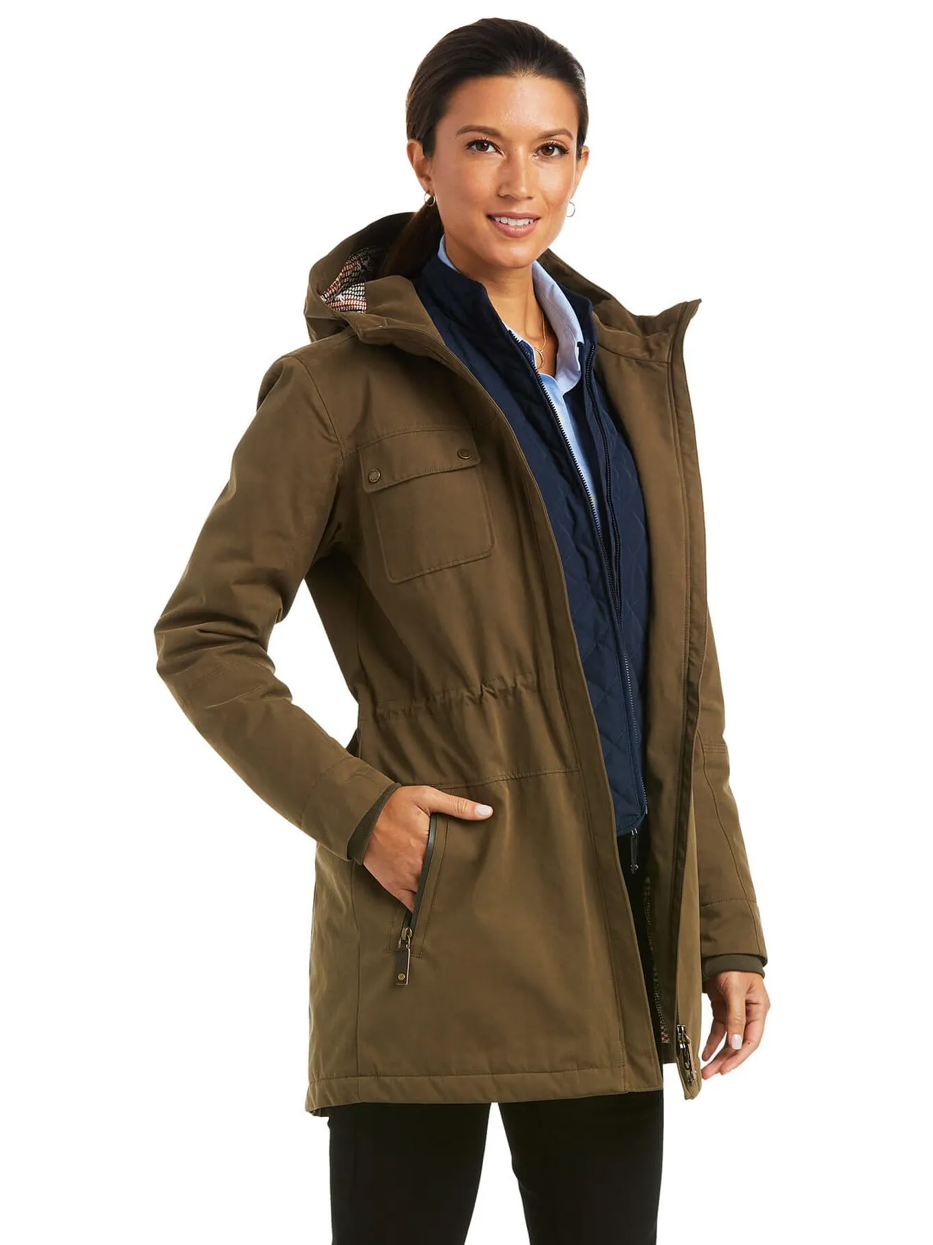 ARIAT Women's Argentium Parka Jacket - Earth