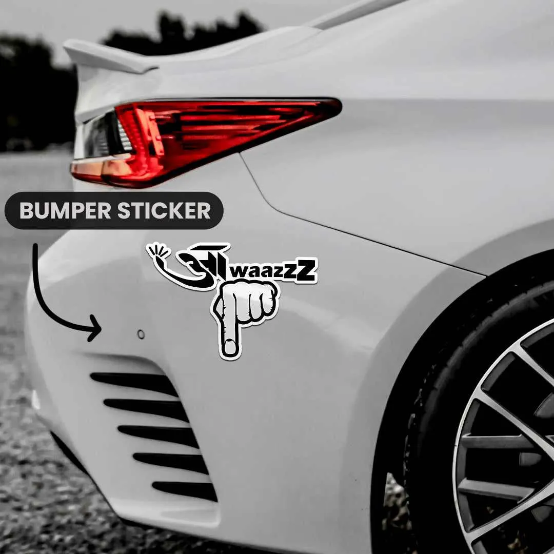 Awaazz Niche Bumper Sticker