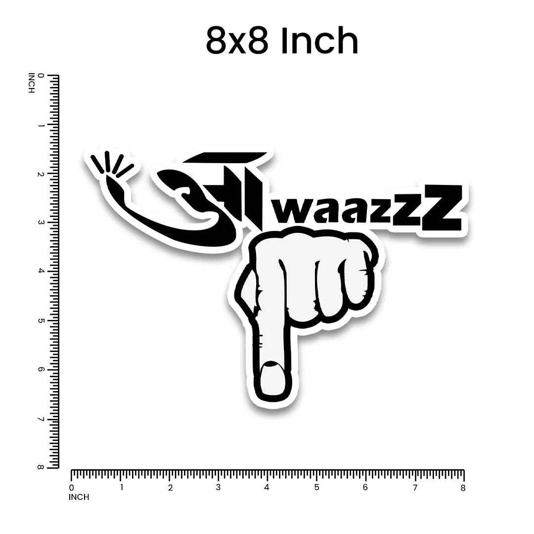 Awaazz Niche Bumper Sticker