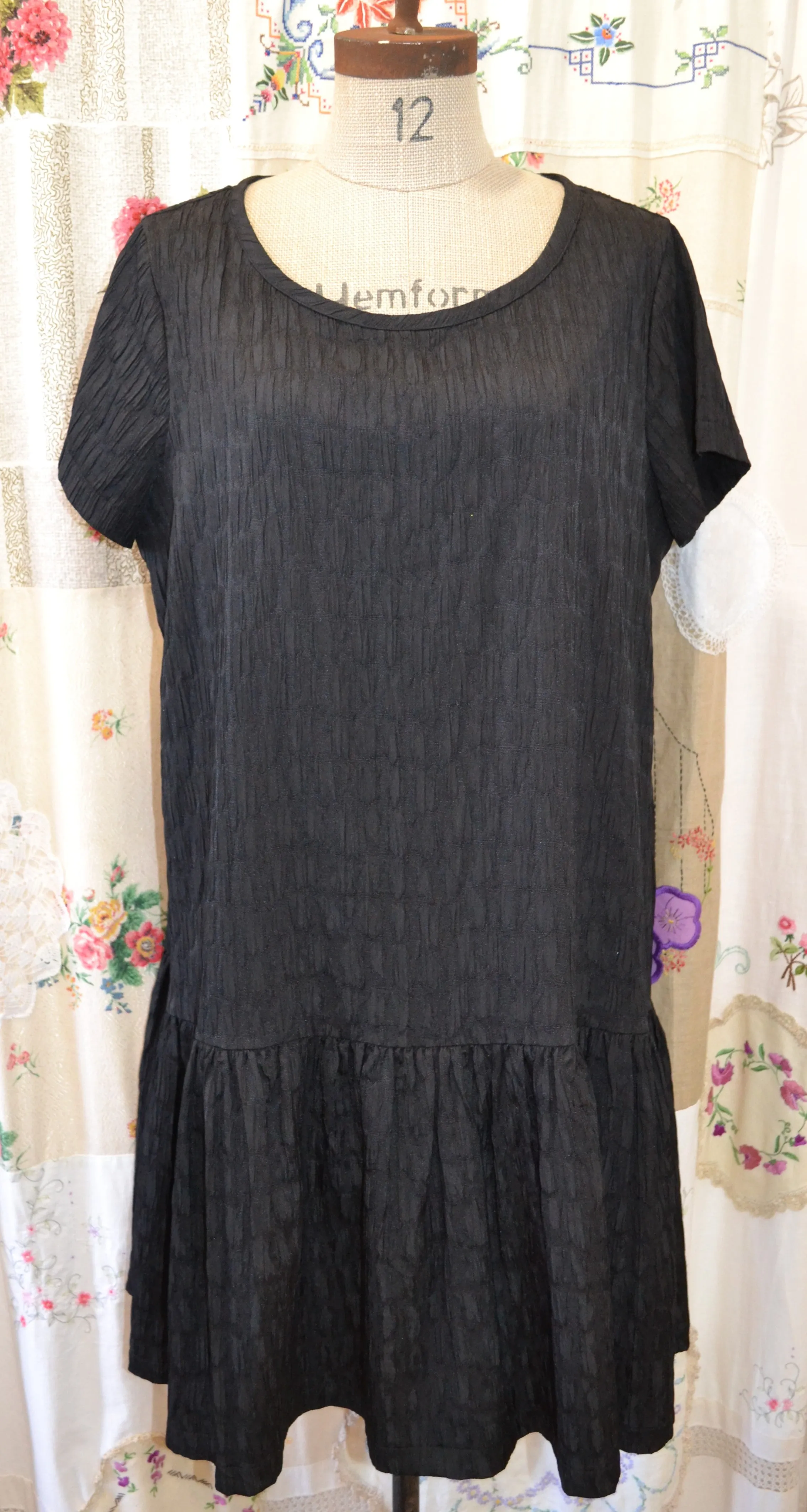 Berserk oversized Cobblestone frill dress