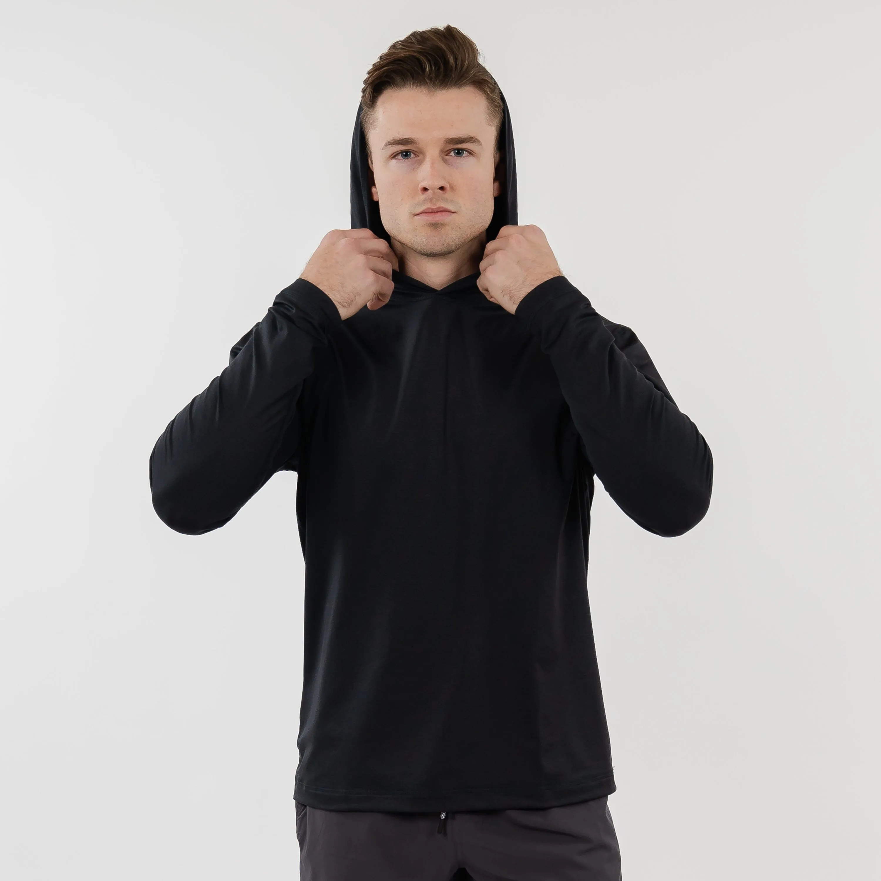 Blitz Tech Hoodie | Solid - Midnight Black