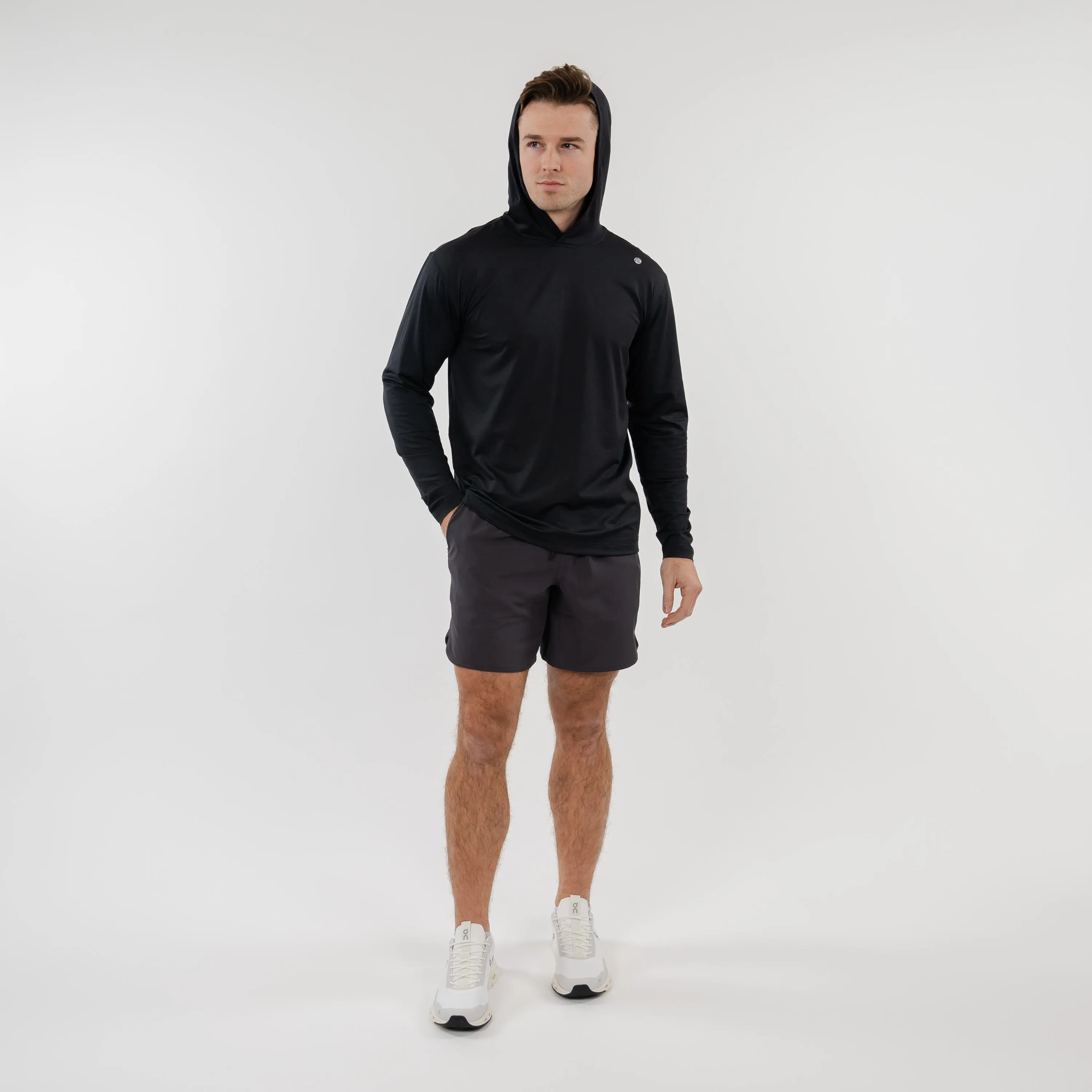 Blitz Tech Hoodie | Solid - Midnight Black