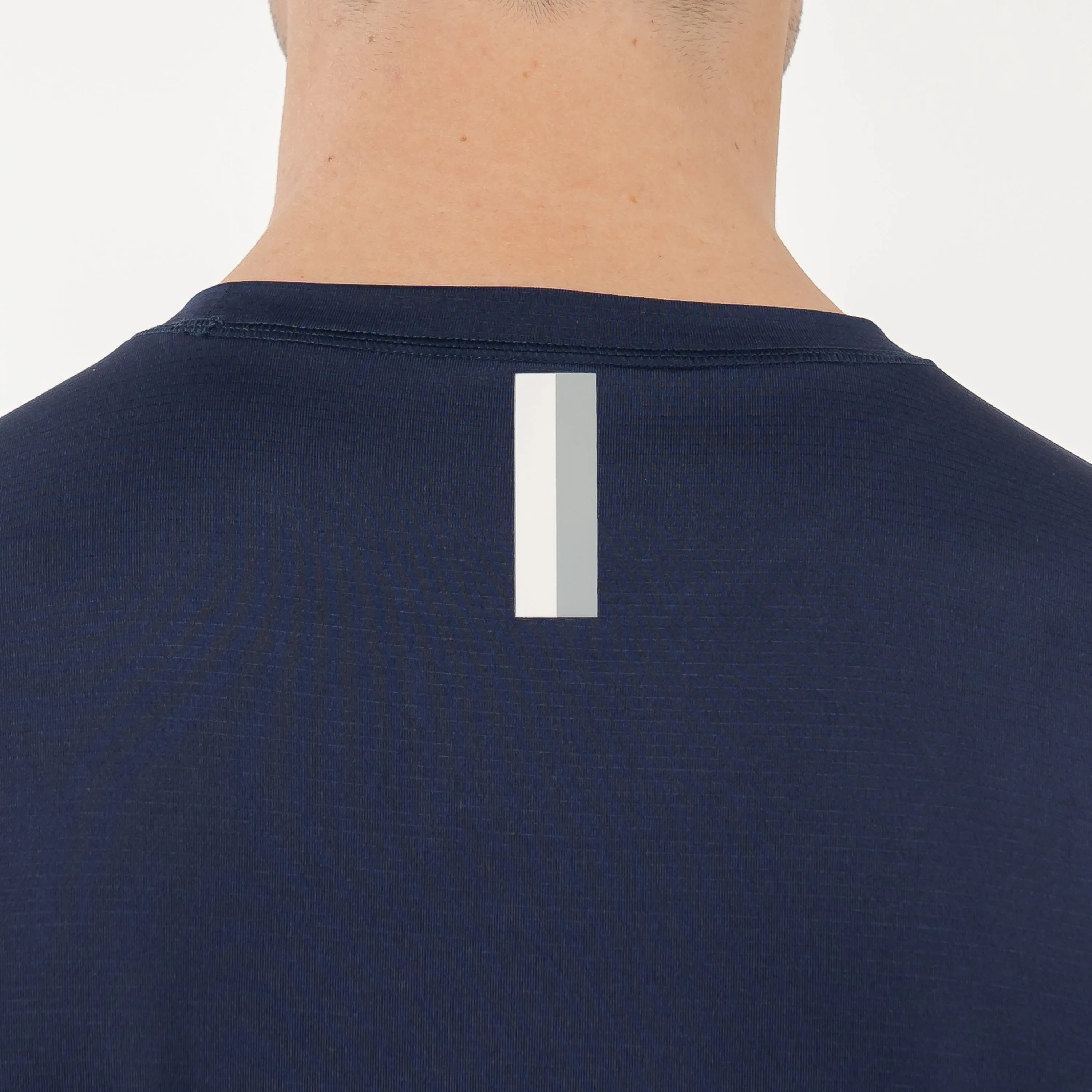 Blitz Tech Long Sleeve Tee | Solid - Fleet Navy