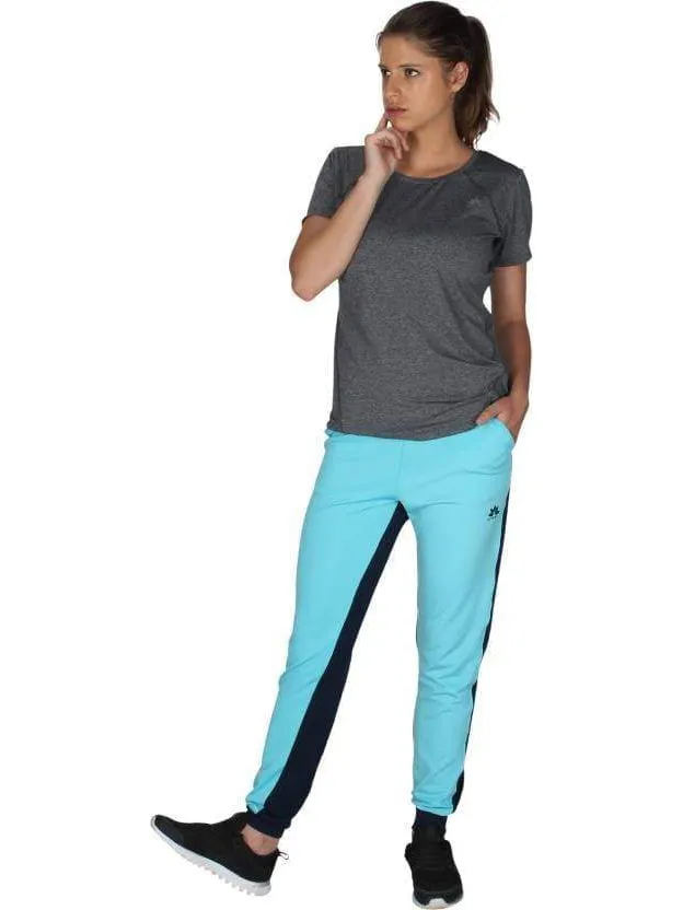 Blue Black Stretchable Joggers