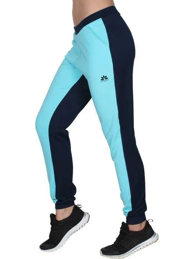 Blue Black Stretchable Joggers