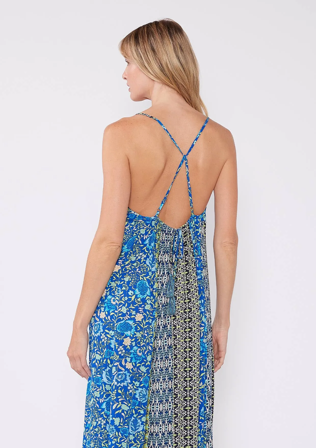 BOHEMIAN CROSS BACK DRESSS