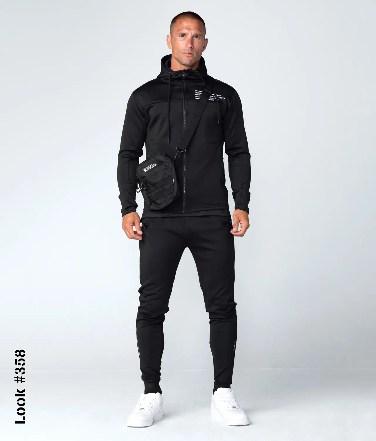 Born Tough Momentum Black Running Jogger Pants for Men