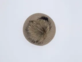 Camel Knit Beret