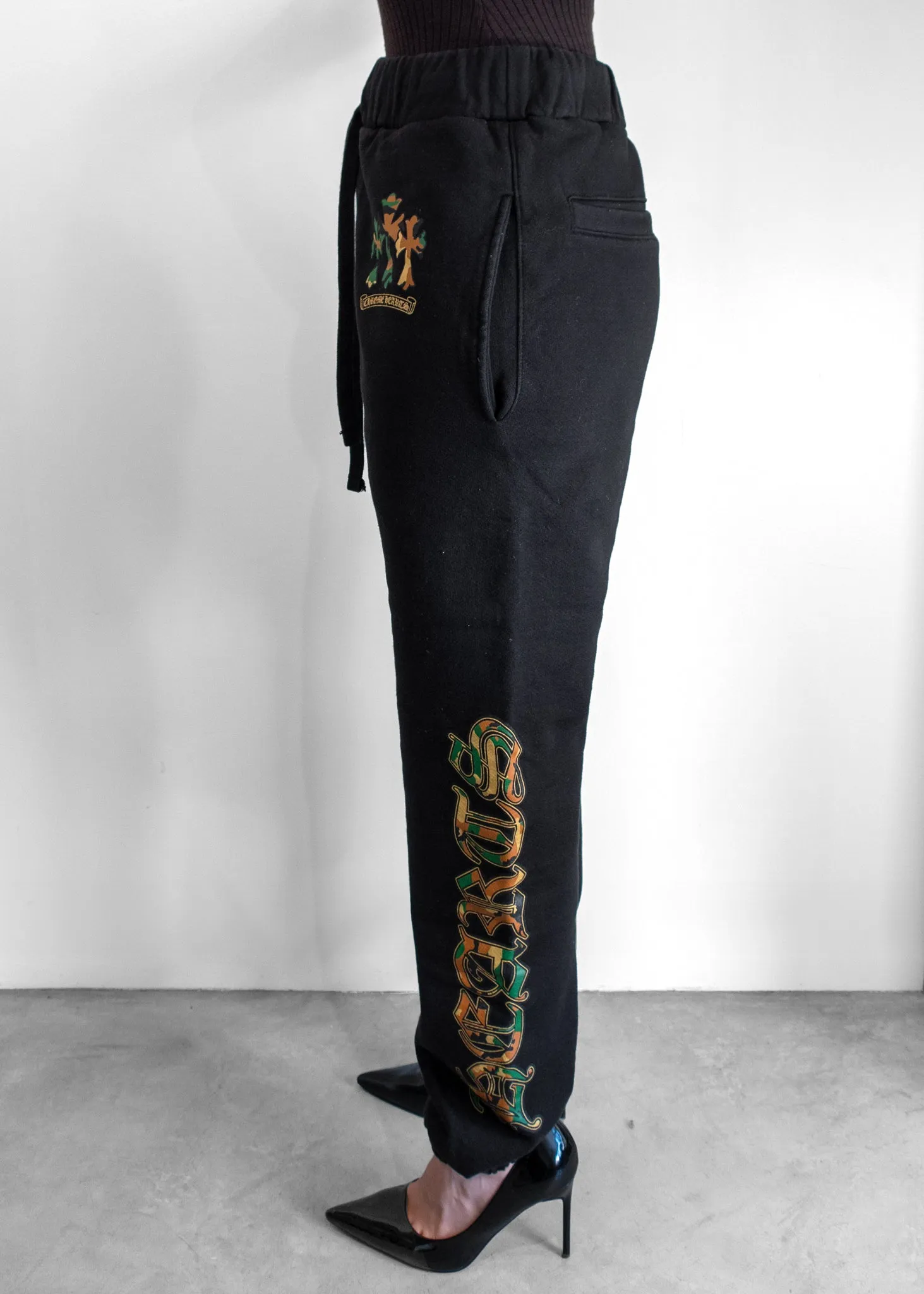 Chrome Hearts Camo Triple Cross Sweatpants