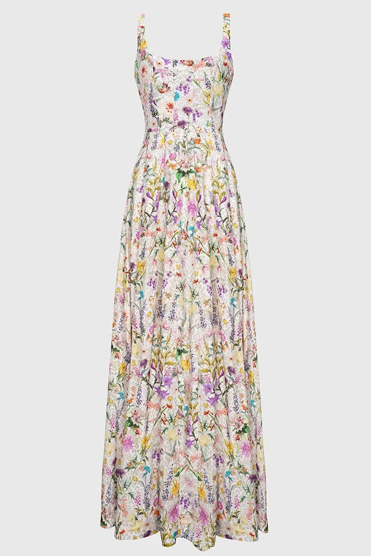 Claudette Dress - Multi Floral