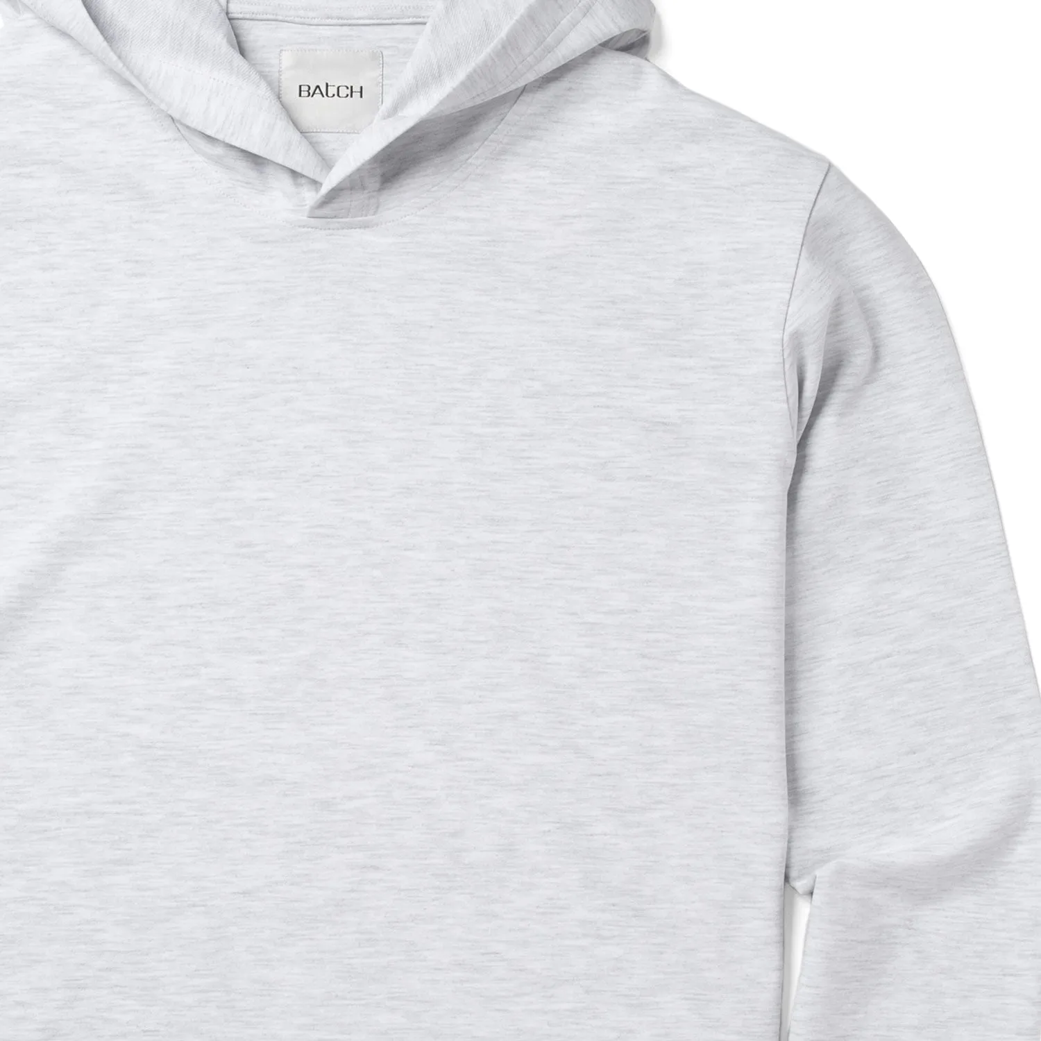 Clean Hoodie –  Cloud Gray French Terry