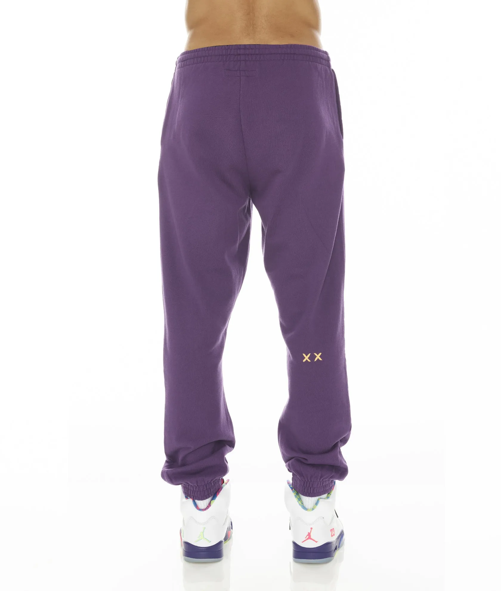 CORE SLIM SWEATPANT IN ACAI