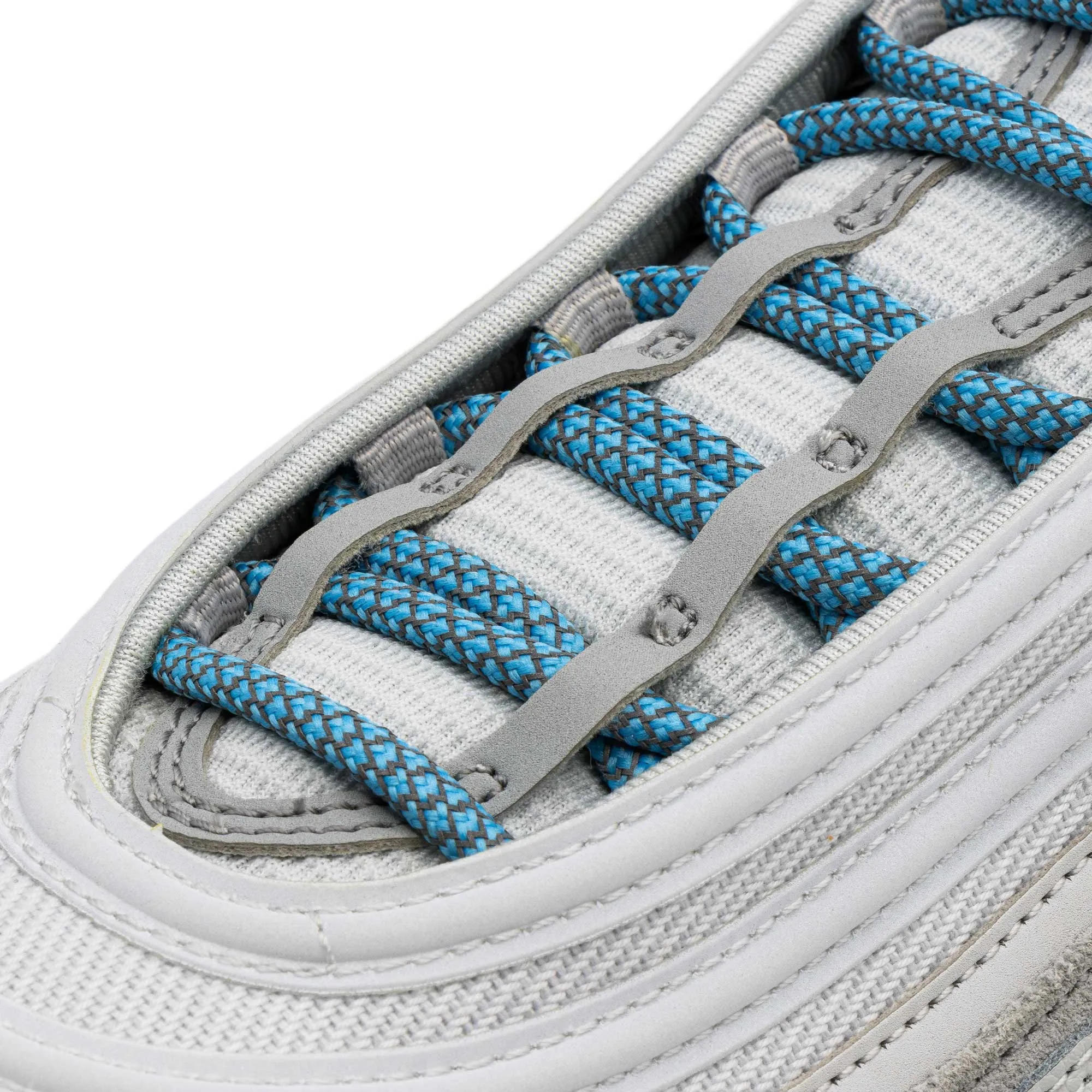 Cove Blue 3M Reflective Rope Laces