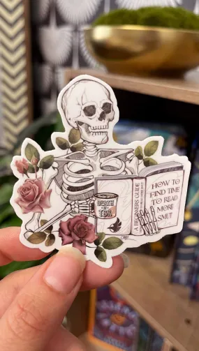 Death by TBR - Vinyl Sticker