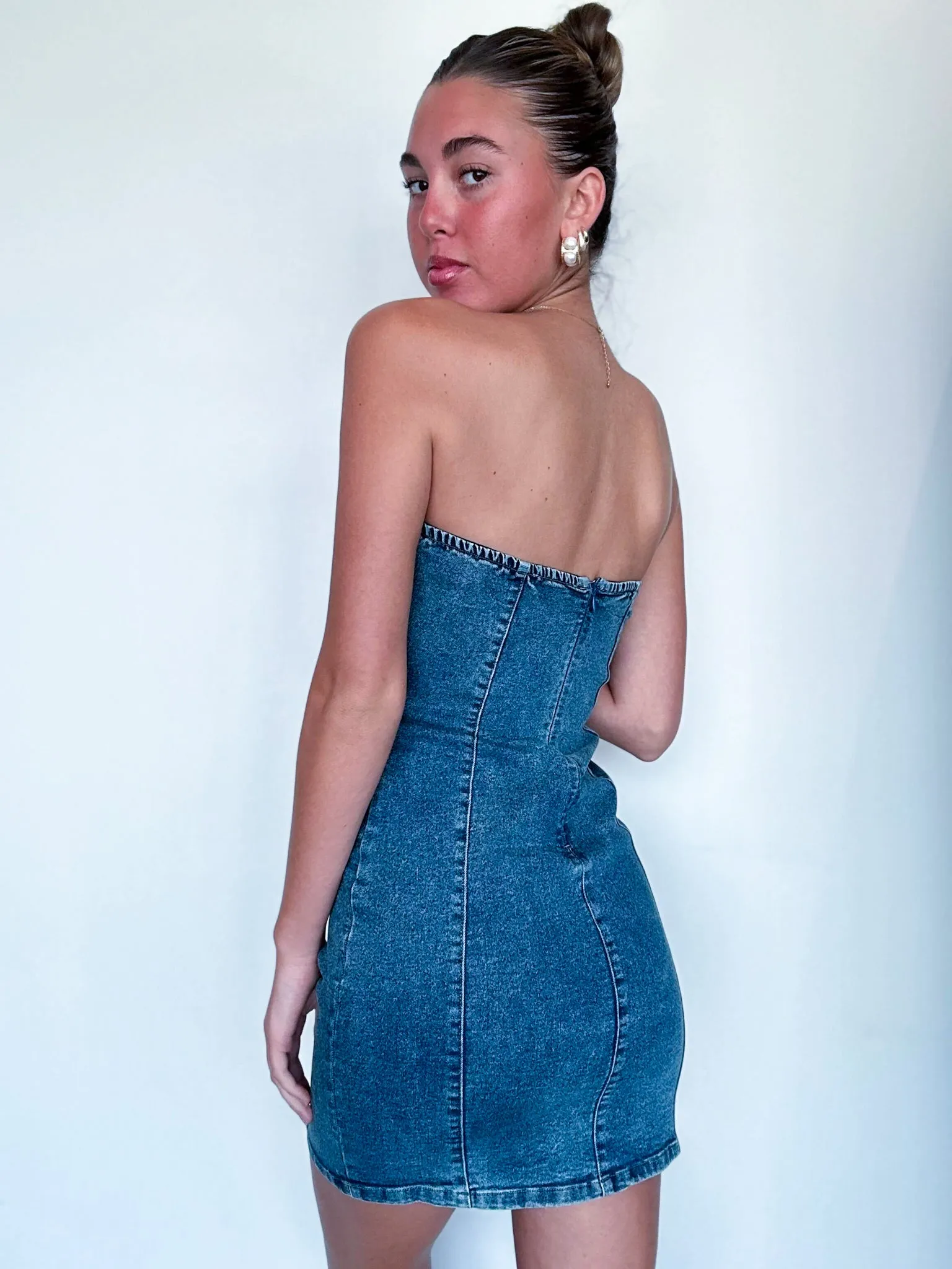 Denim Bodycon Dress