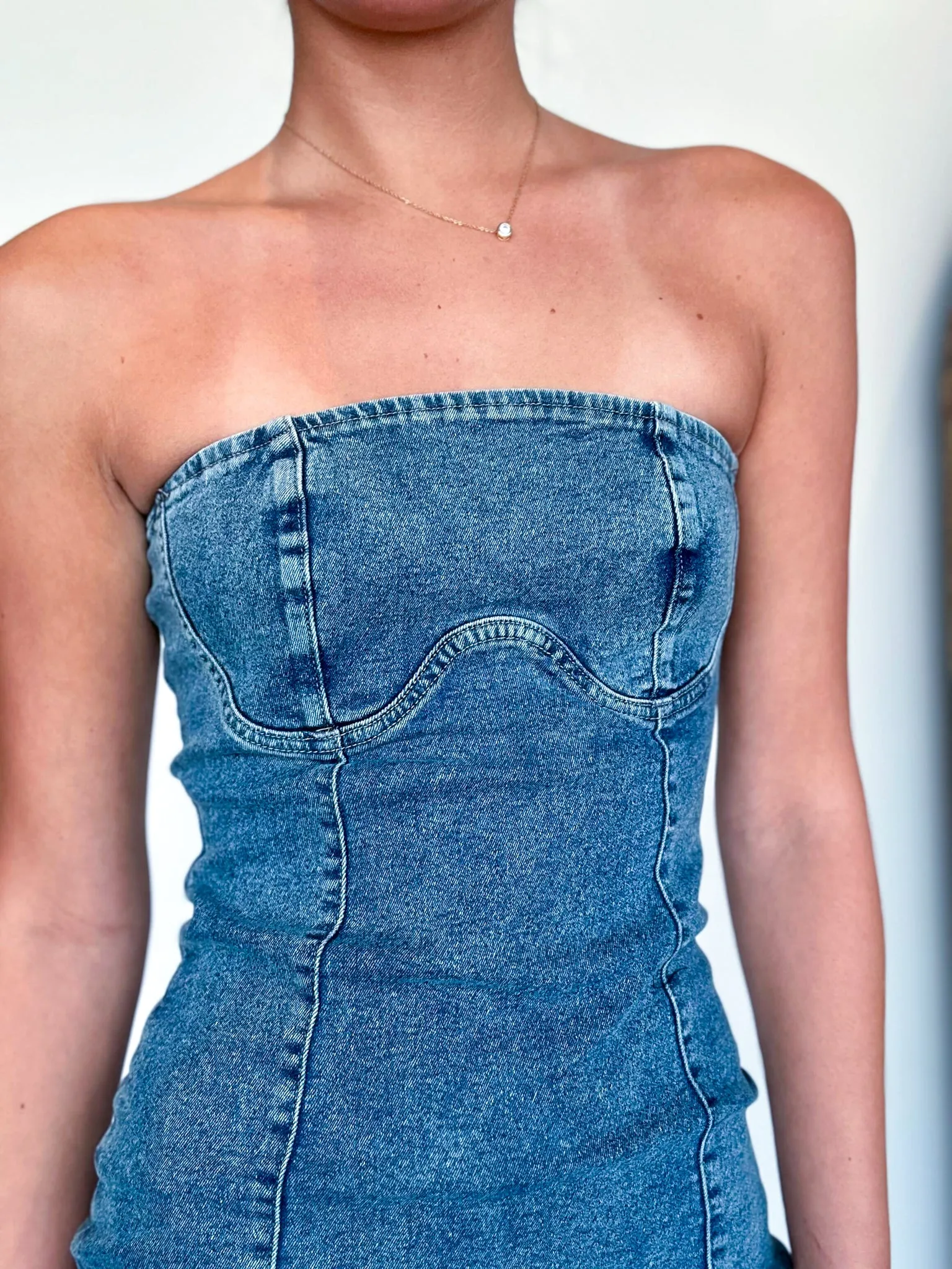 Denim Bodycon Dress