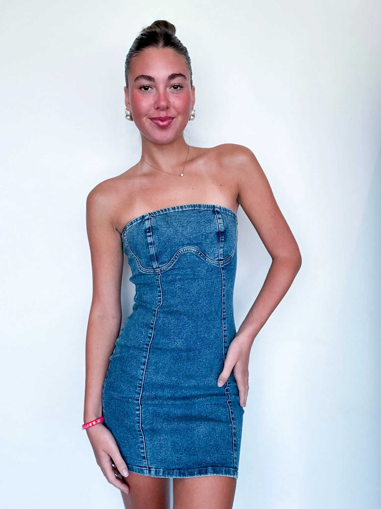 Denim Bodycon Dress