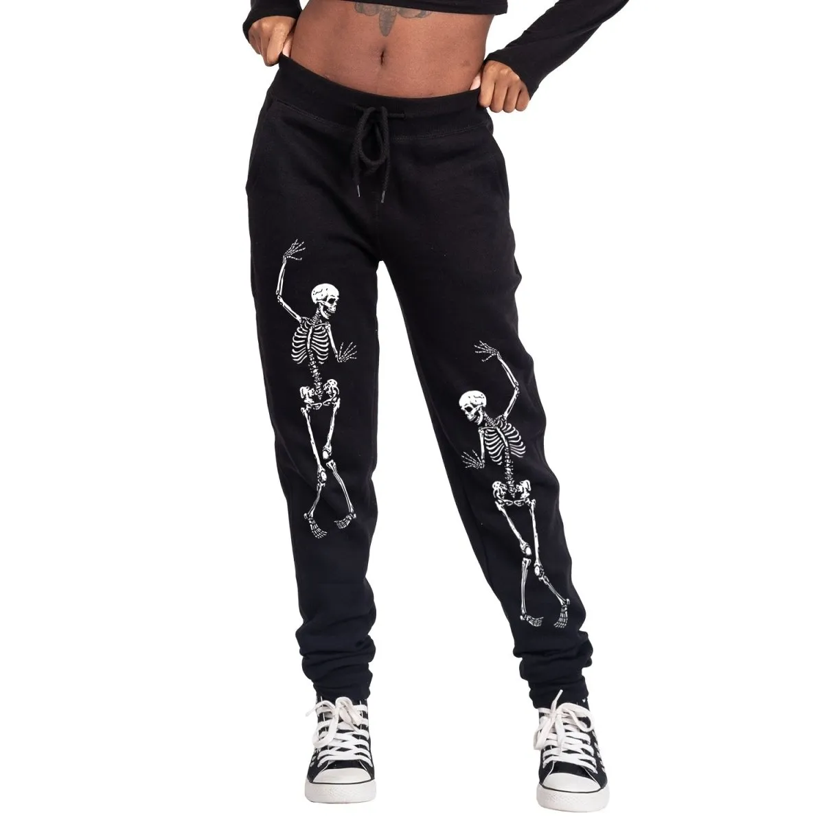 Drunken Skeleton Fleece Sweatpants