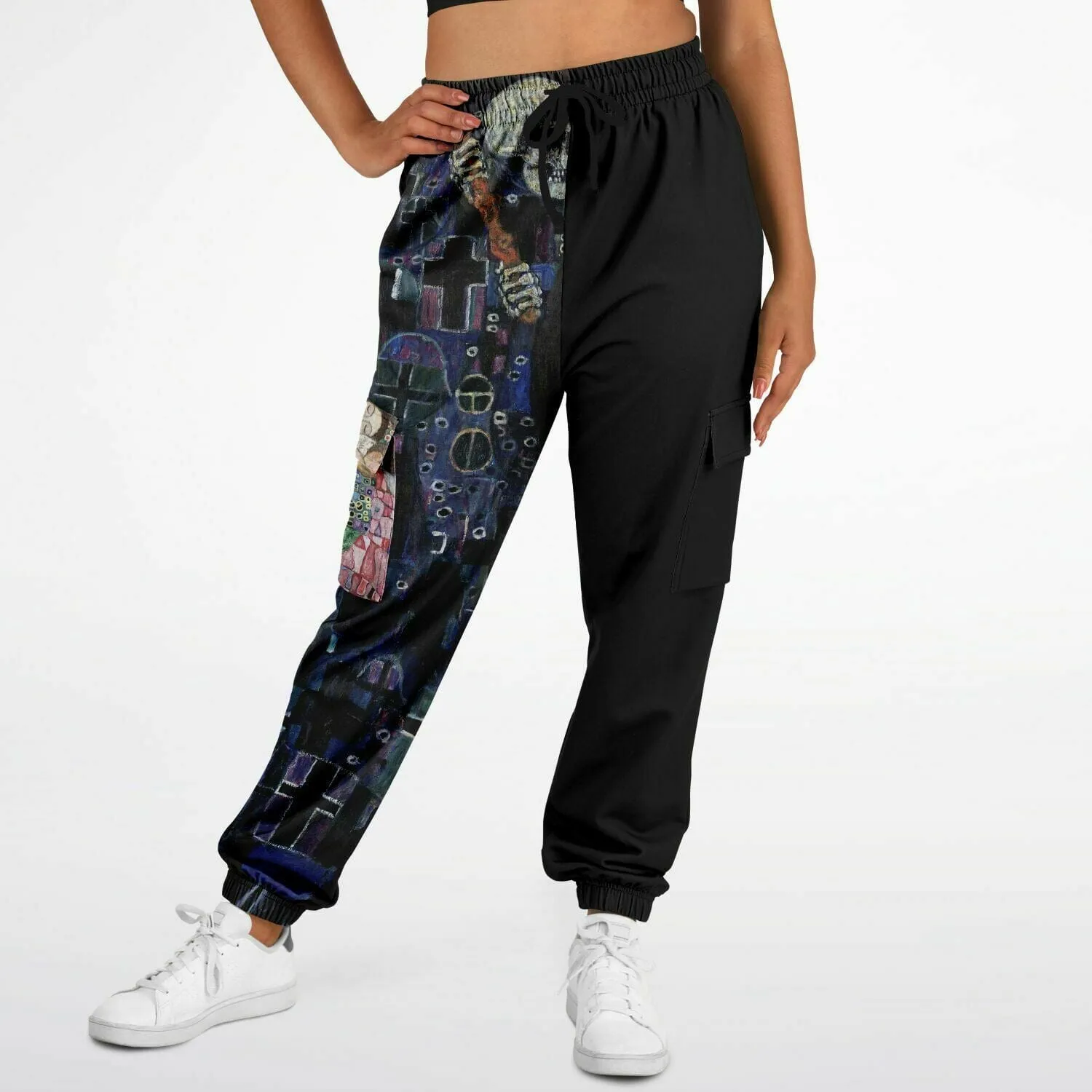 Edgy Sweatpants inspired from Gustav Klimt's Death and Life