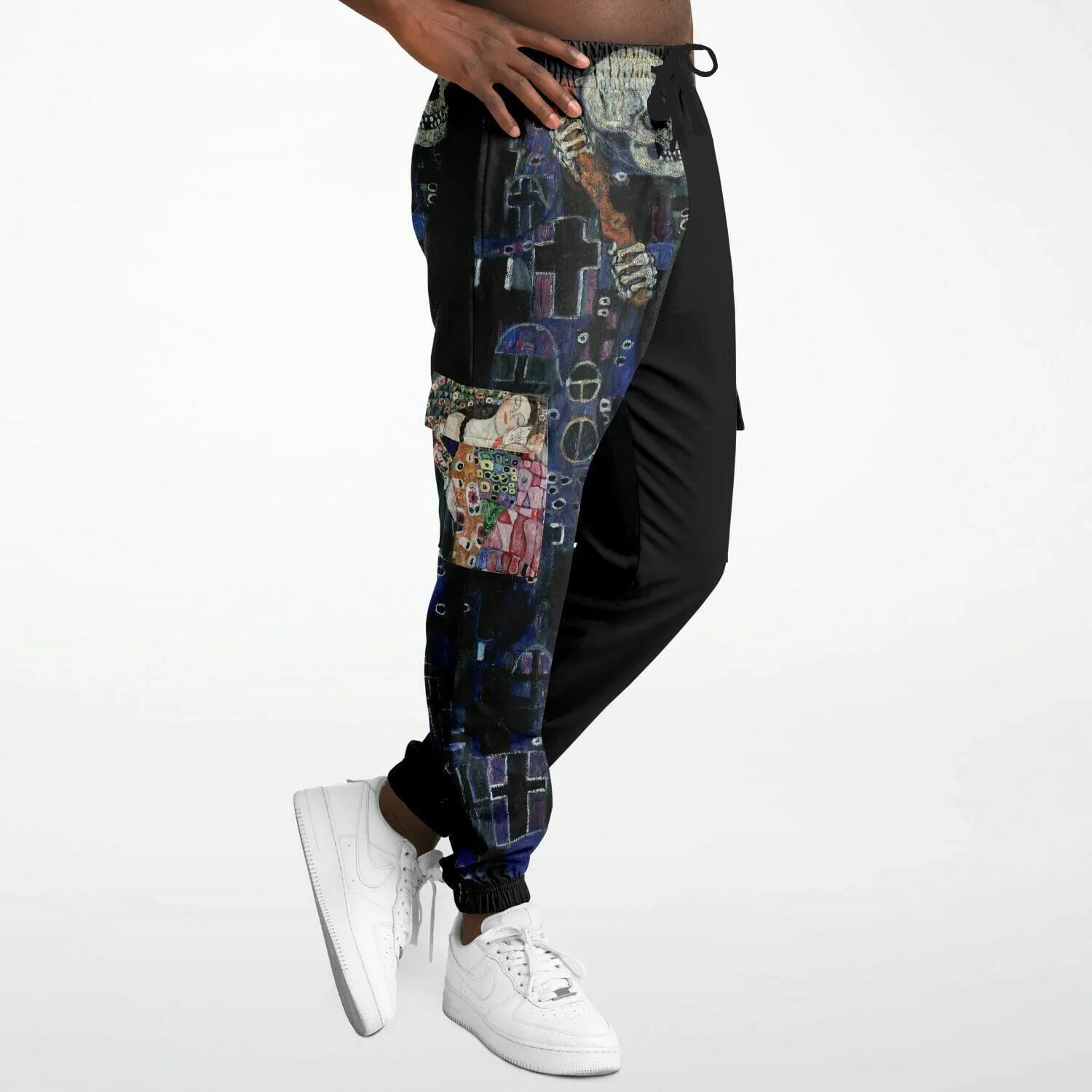 Edgy Sweatpants inspired from Gustav Klimt's Death and Life