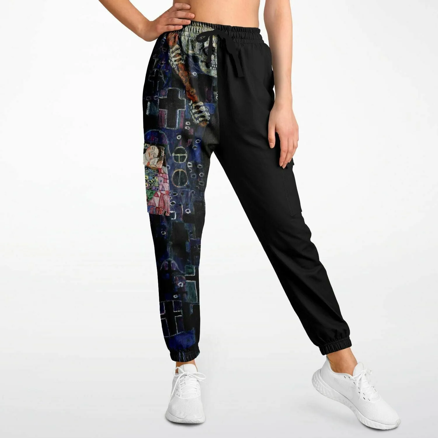 Edgy Sweatpants inspired from Gustav Klimt's Death and Life