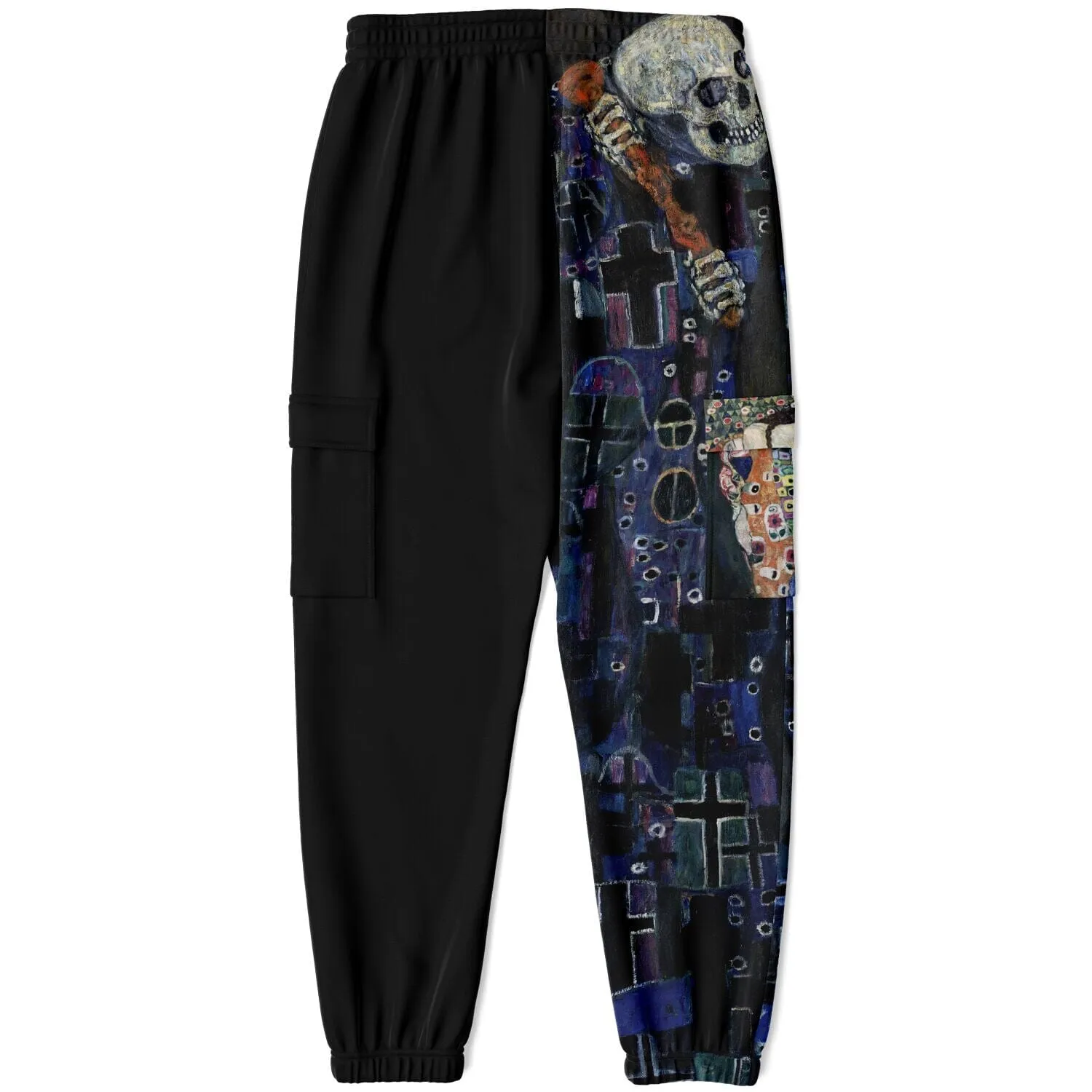 Edgy Sweatpants inspired from Gustav Klimt's Death and Life