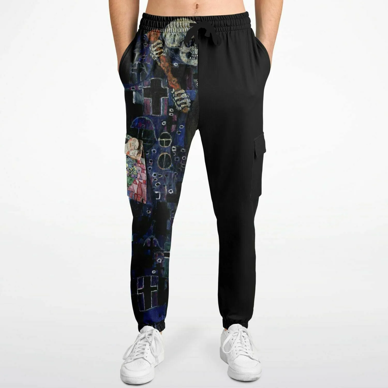 Edgy Sweatpants inspired from Gustav Klimt's Death and Life