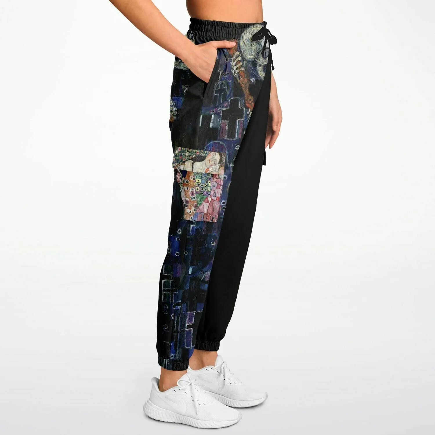 Edgy Sweatpants inspired from Gustav Klimt's Death and Life