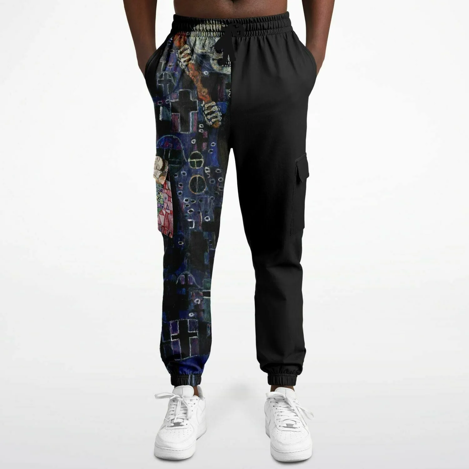 Edgy Sweatpants inspired from Gustav Klimt's Death and Life