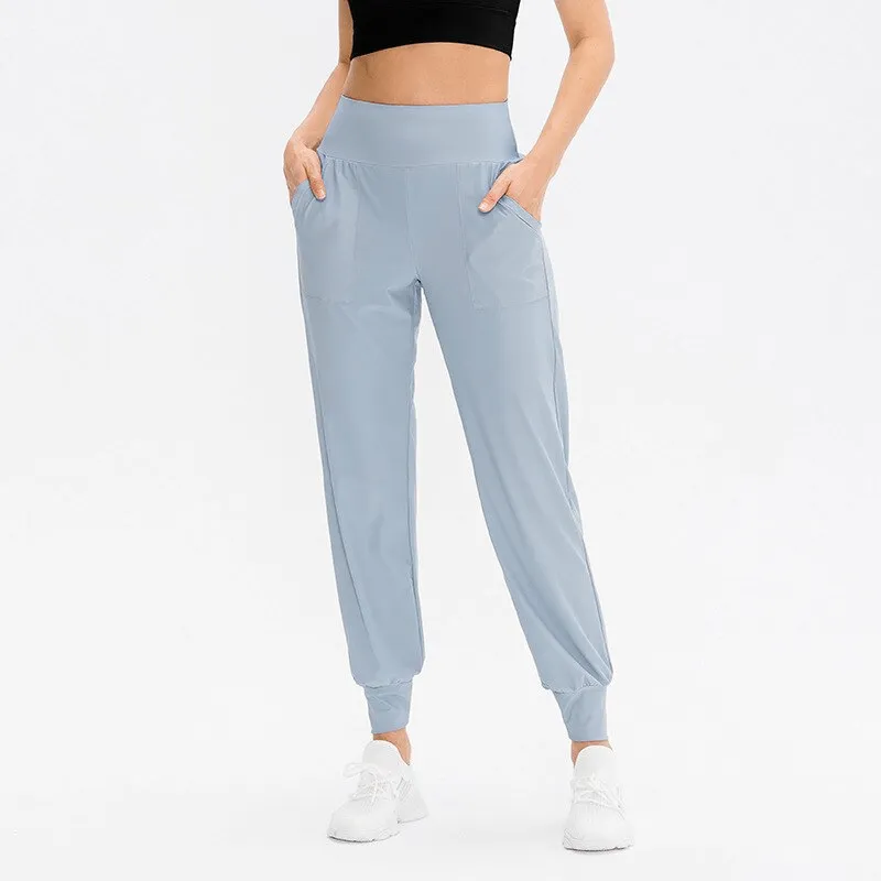 Elastic Lightweight Women's Sweatpants with Pockets - SF1136