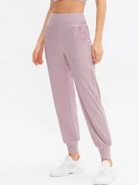 Elastic Lightweight Women's Sweatpants with Pockets - SF1136