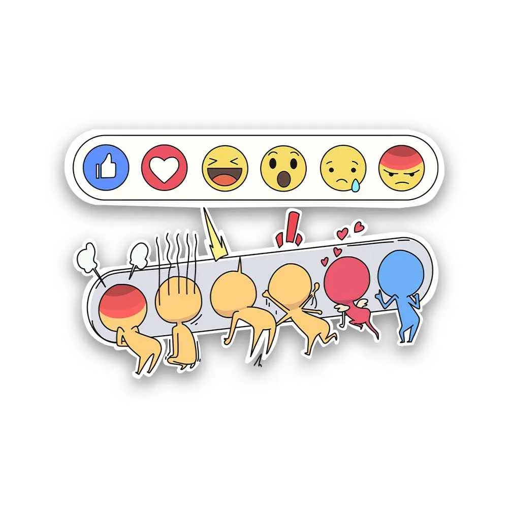 Emoji Reflective Sticker