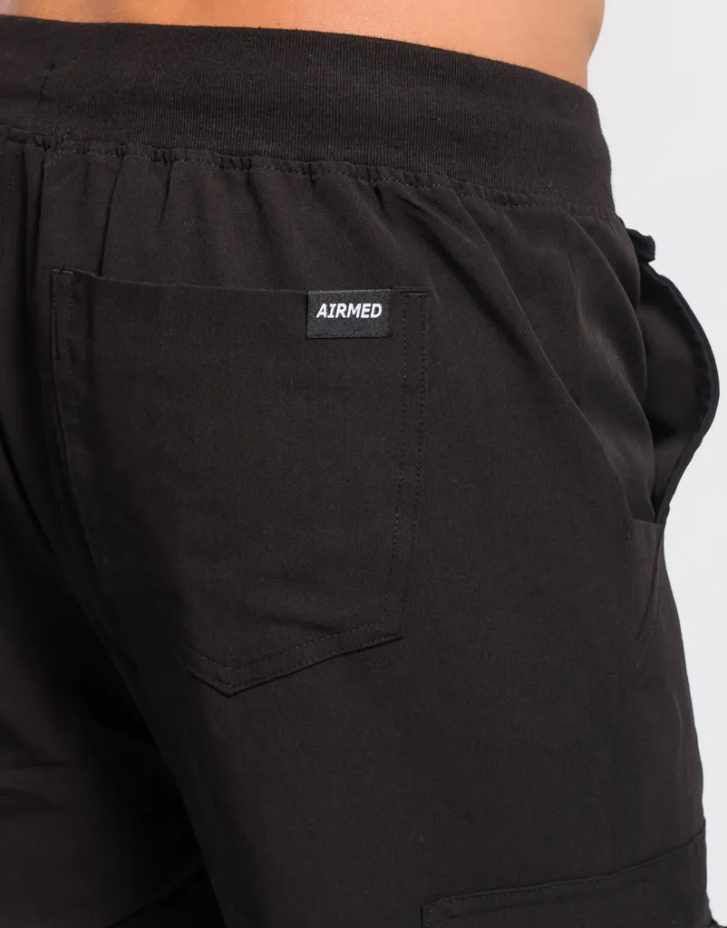 Essential Jogger Scrub Pants - Black