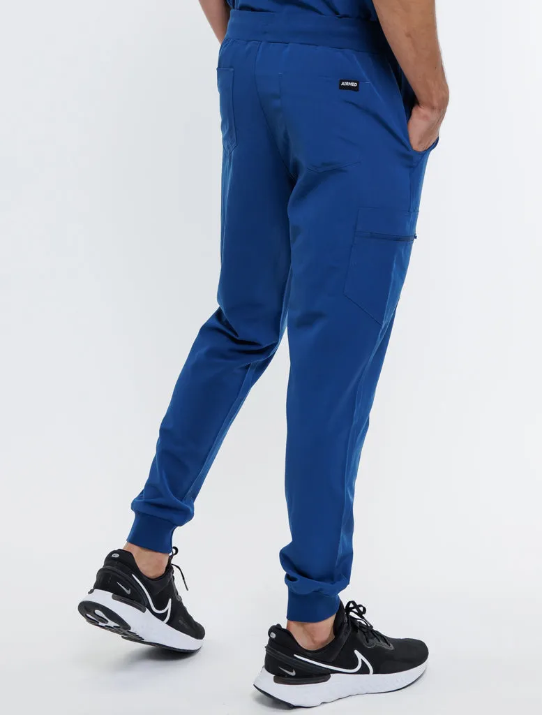 Essential Jogger Scrub Pants - Royal Blue