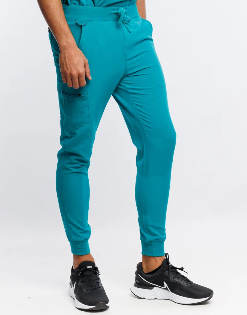 Essential Jogger Scrub Pants - Sydney Teal