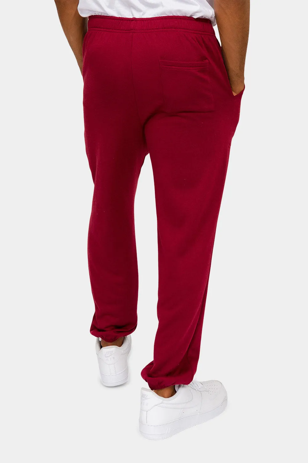 Essential Solid Lightweight Fleece Sweatpants