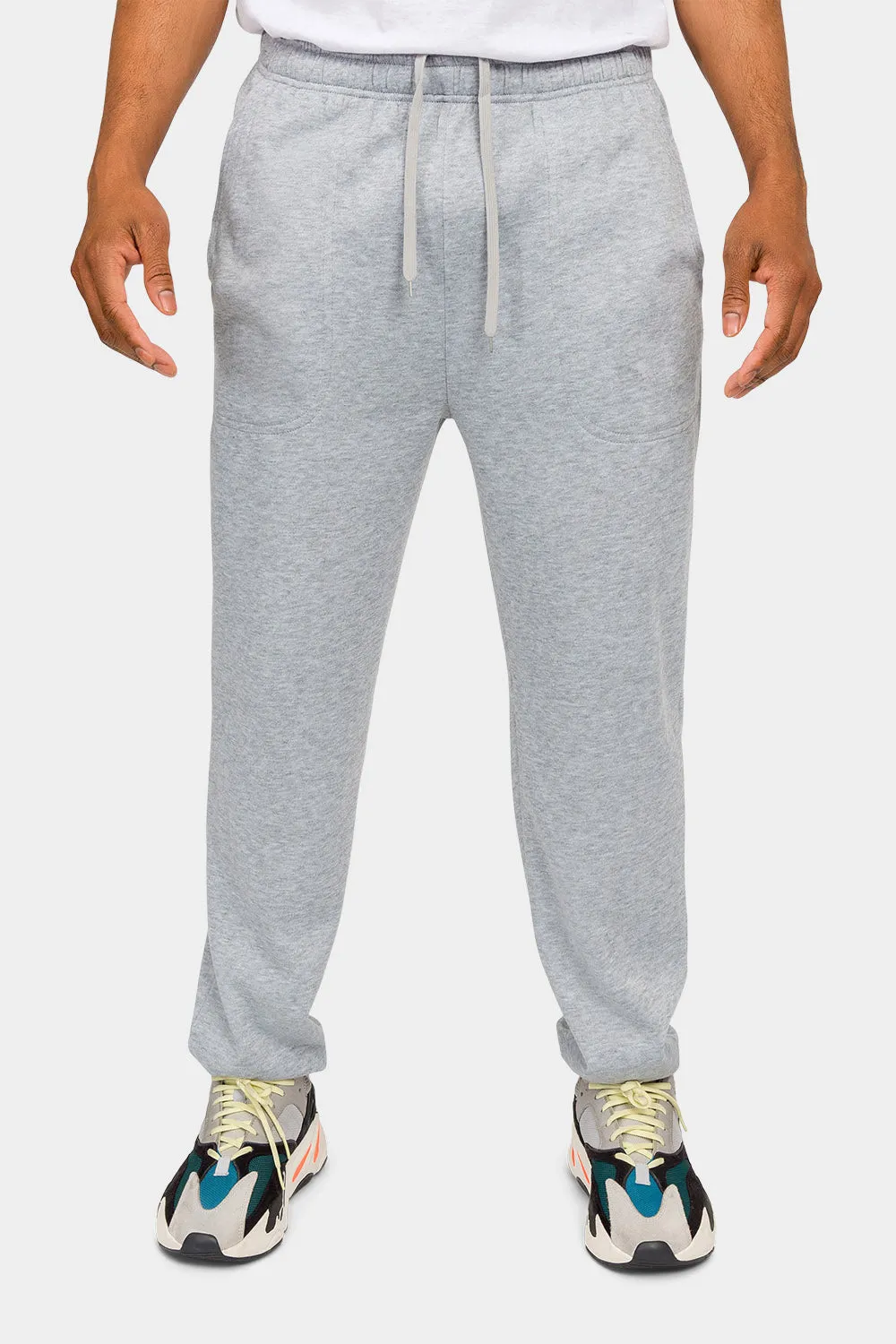 Essential Solid Lightweight Fleece Sweatpants