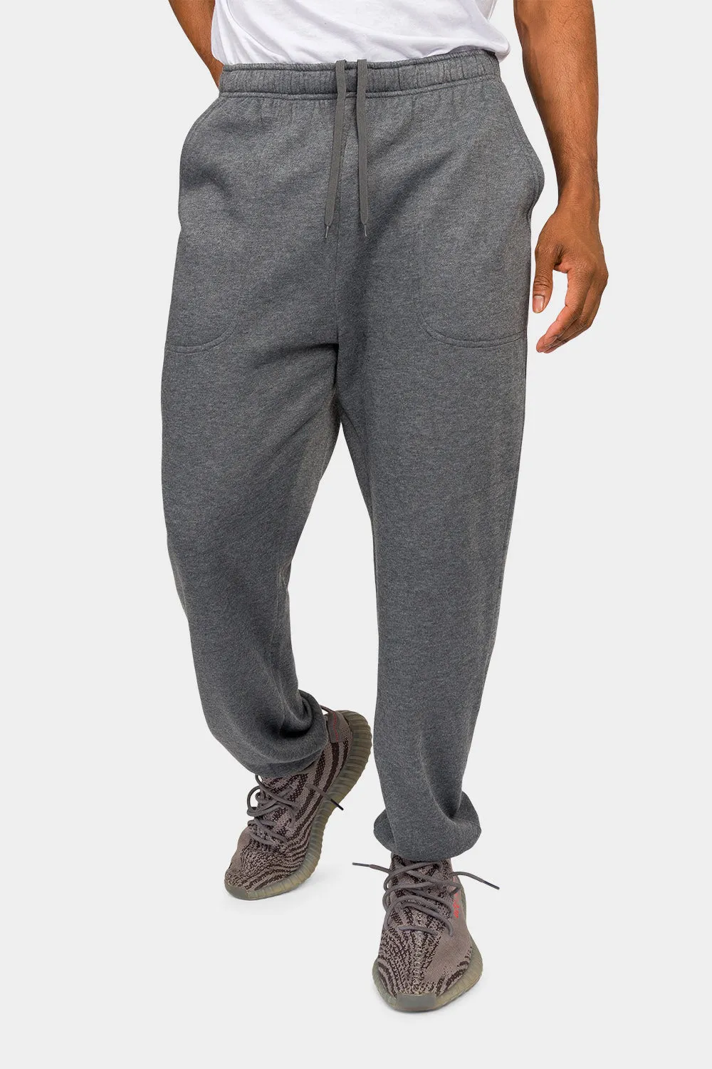 Essential Solid Lightweight Fleece Sweatpants