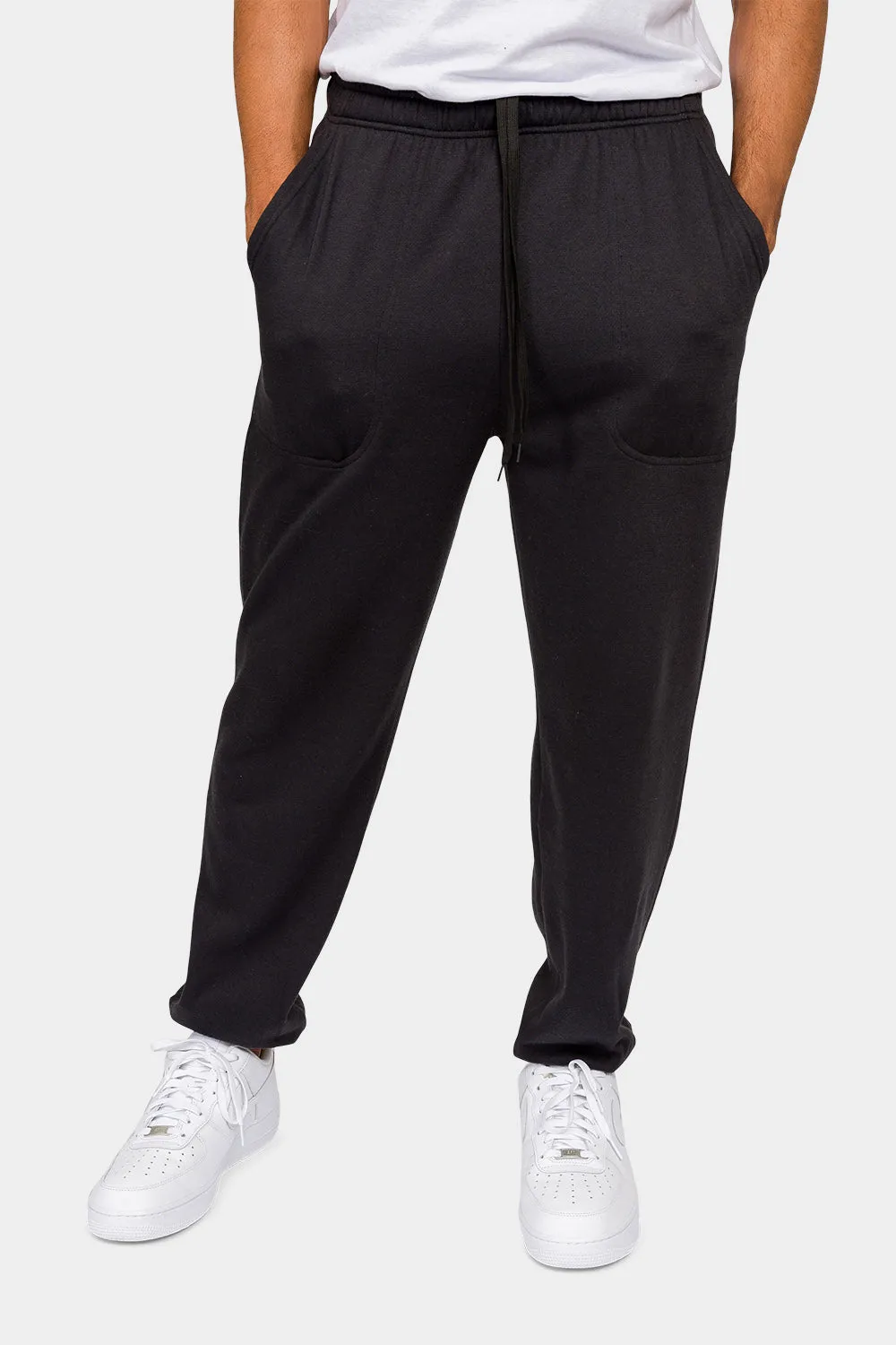 Essential Solid Lightweight Fleece Sweatpants