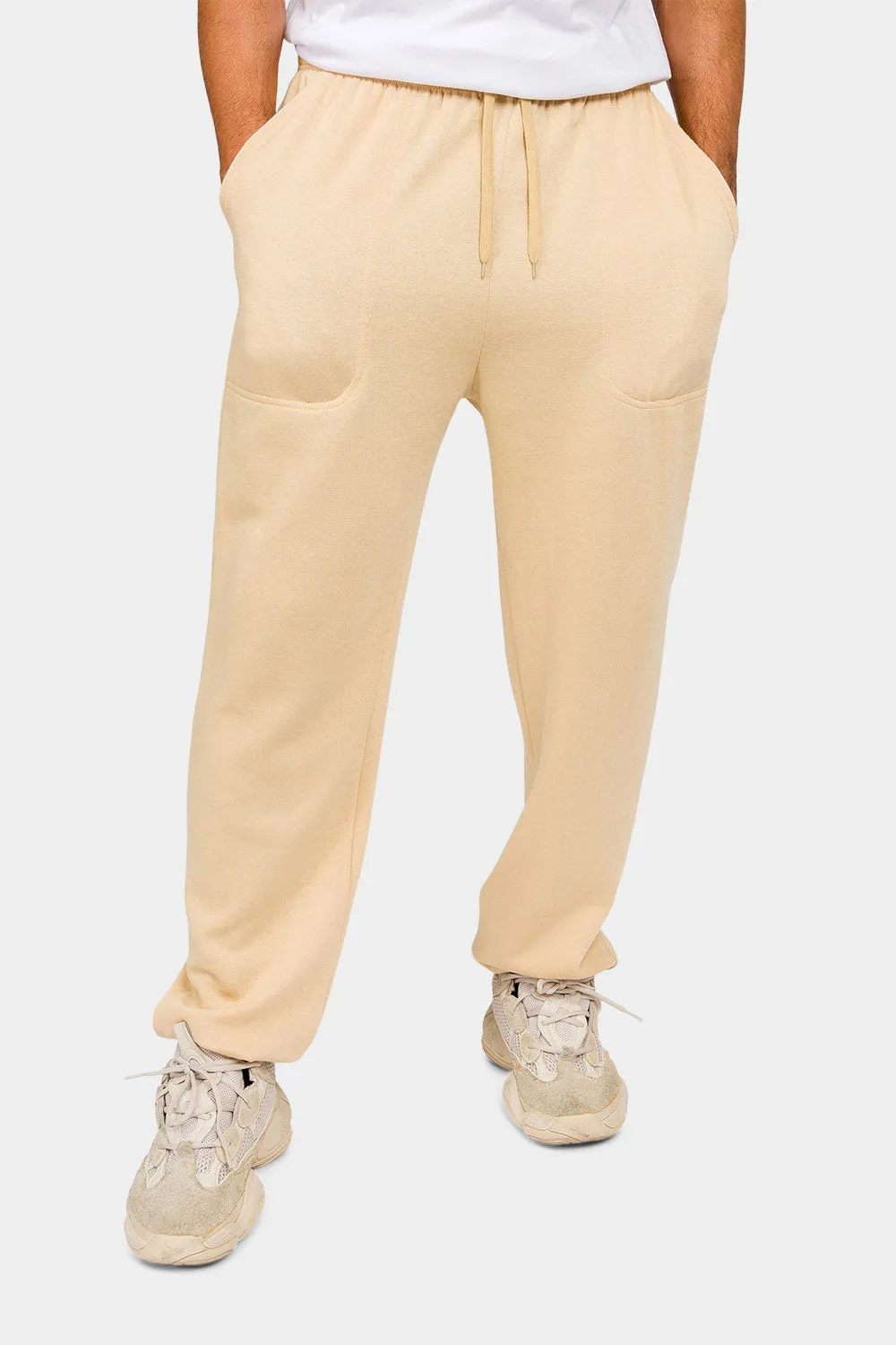 Essential Solid Lightweight Fleece Sweatpants