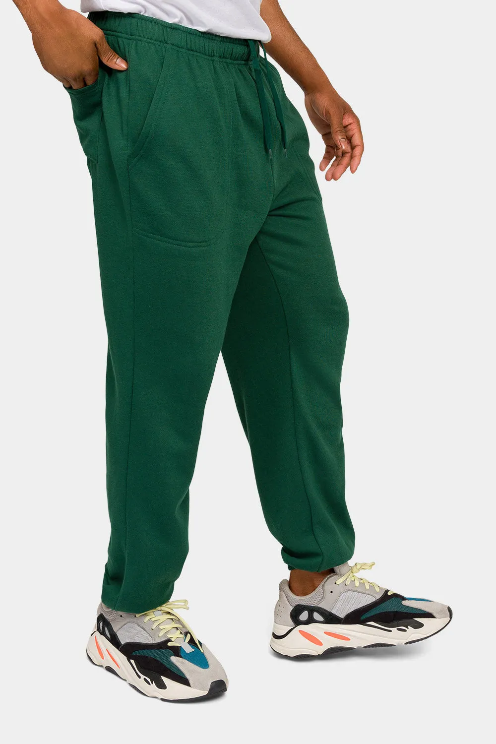 Essential Solid Lightweight Fleece Sweatpants