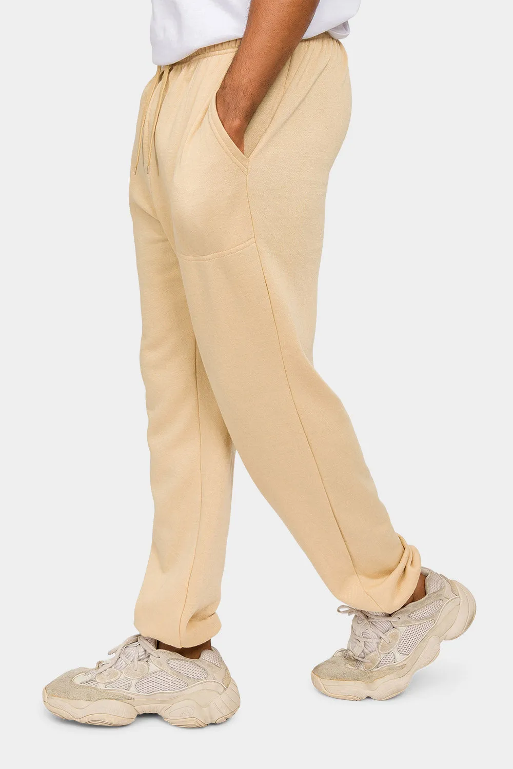 Essential Solid Lightweight Fleece Sweatpants