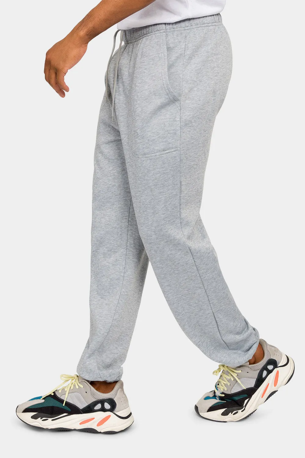 Essential Solid Lightweight Fleece Sweatpants