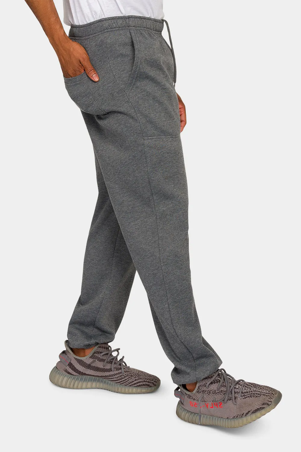 Essential Solid Lightweight Fleece Sweatpants