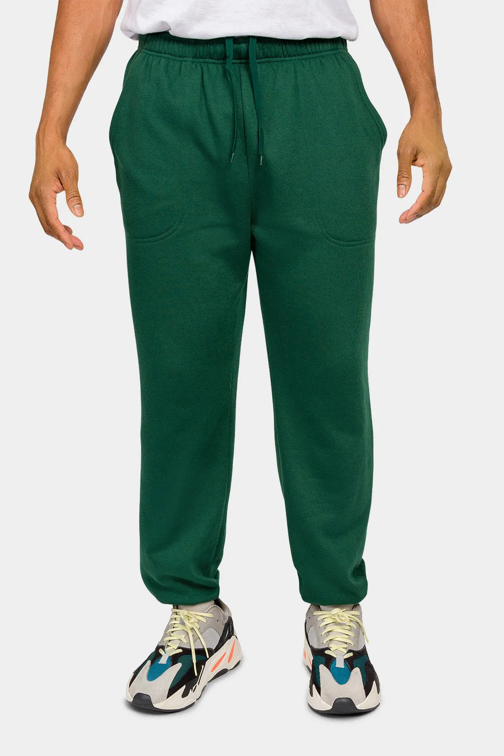 Essential Solid Lightweight Fleece Sweatpants