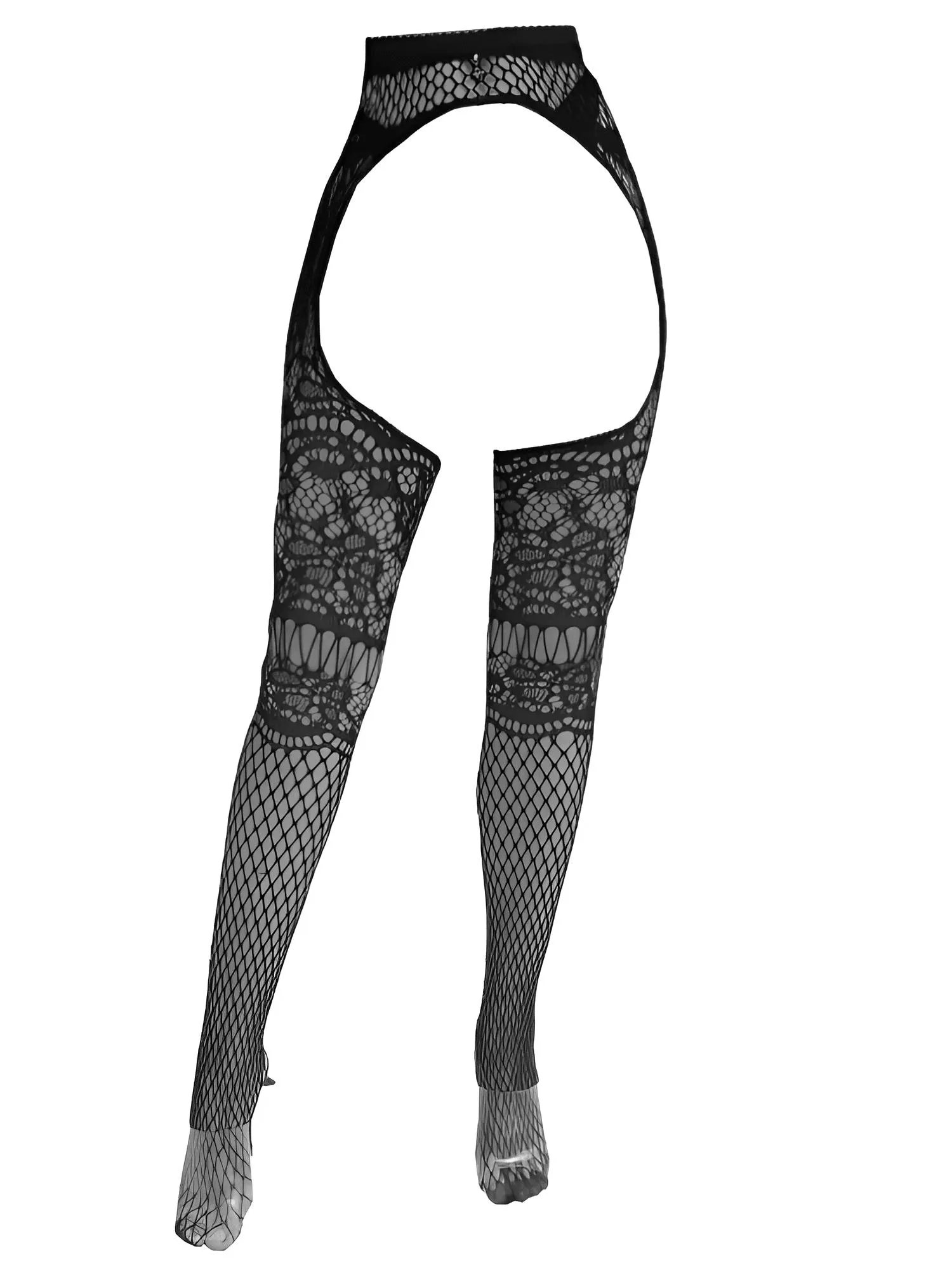 Fishnet Garter Belt Stocking Suspender Pantyhose Tights Thigh High Summer Sexy Hot