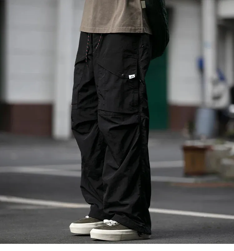 Functional Ripstop Wide Cargo Pants